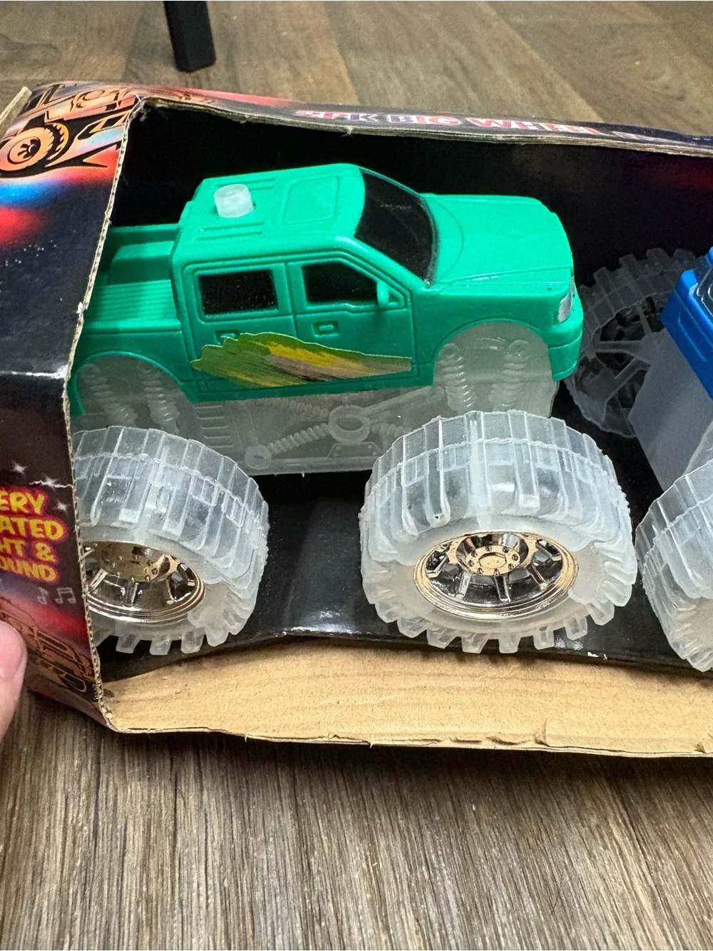 2 PK of Big Wheel Monster Trucks